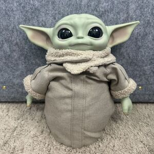 Star Wars Plush Mandalorian The Child Grogu Baby Yoda Hard Head‎ 11" Mattel 2019